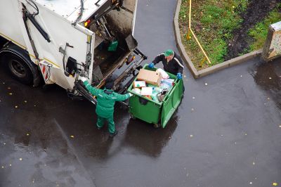 Professional Junk Removal Team at Work